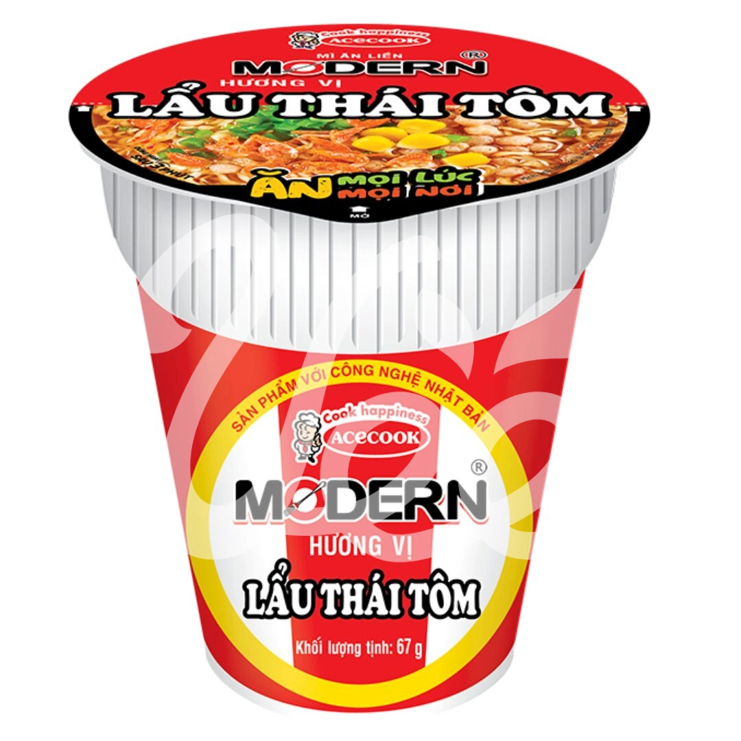 Mì Ly Acecook Modern Vị Lẩu Thái Tôm 67g