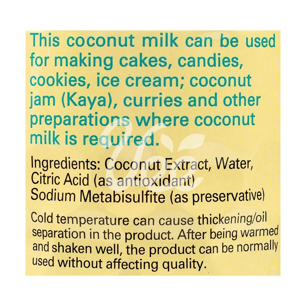 [Chaokoh] Rich Coconut Milk 560ml