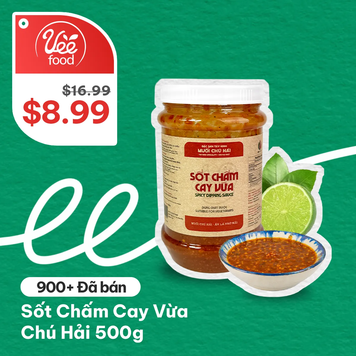 [Chu Hai] Medium Spicy Dipping Sauce 500g