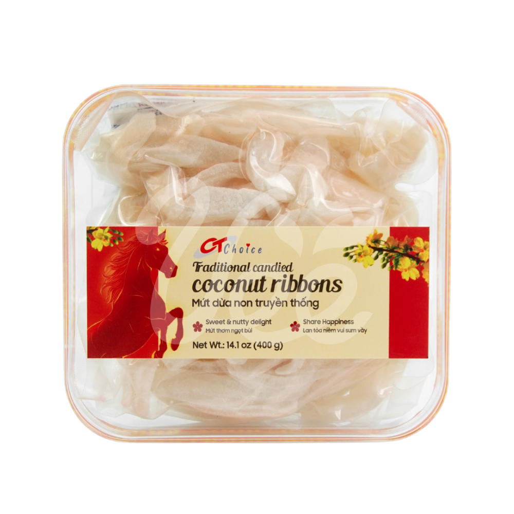CT Choice Traditional Candied Coconut Ribbons 400g
