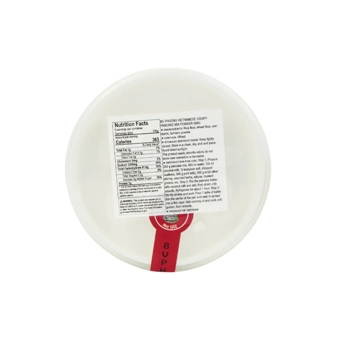 Bu Phuong Bột Bánh Xèo 500g