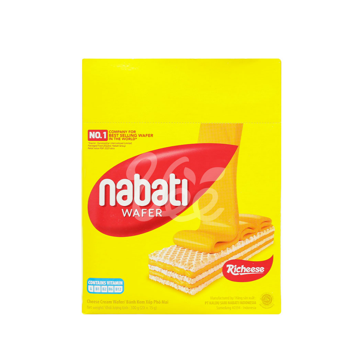 [Nabati] Cheese Flavor Wafer 330g Box