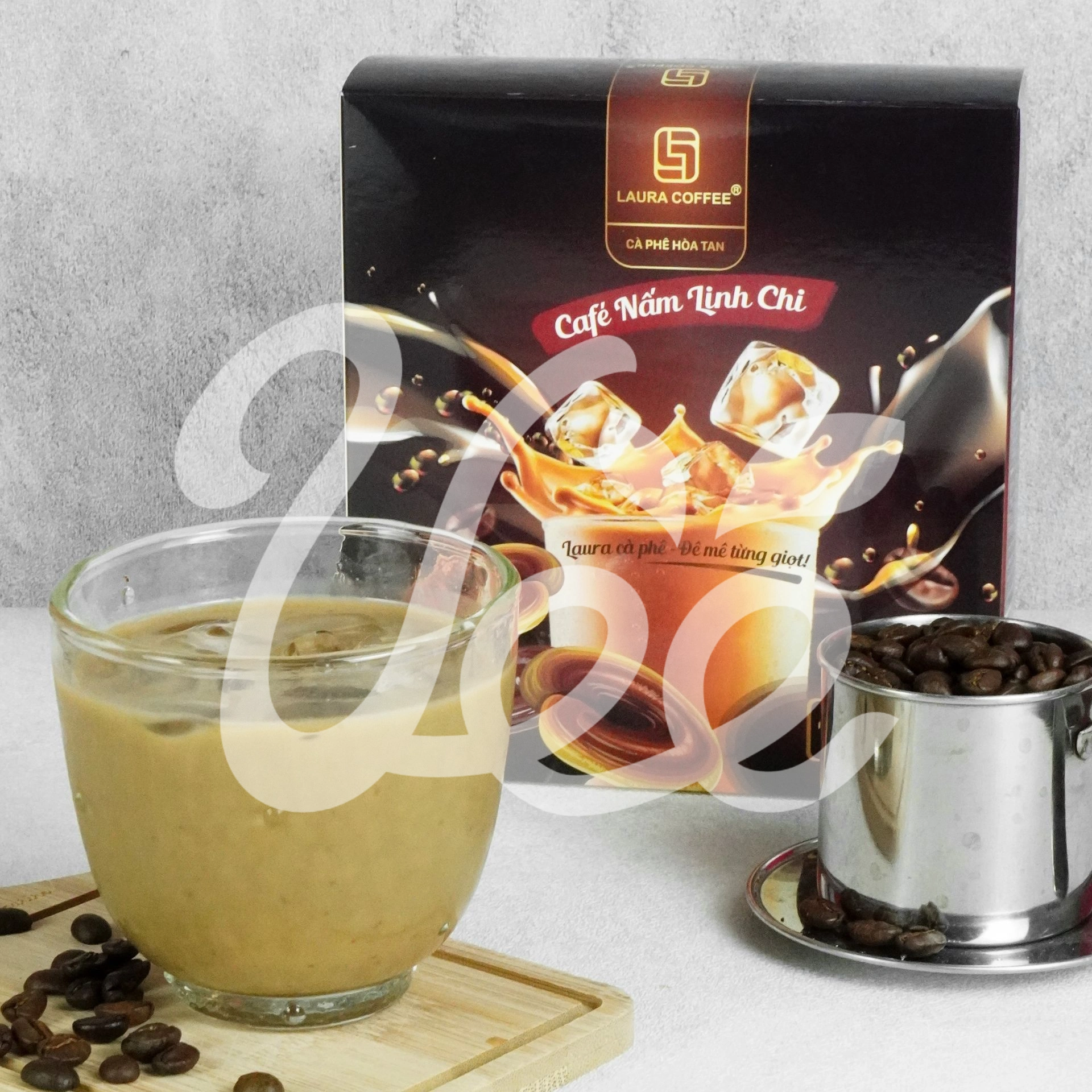 [Nhat Kim Anh] Combo 2 Lingzhi & Cordyceps Coffee