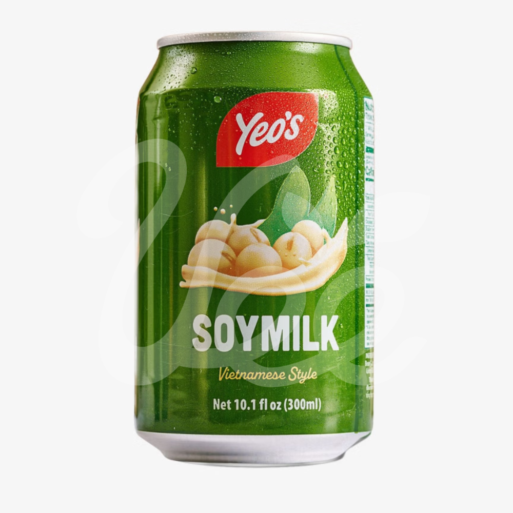 [Yeo's] Pandan Flavored Soy Milk Drink 300ml Can