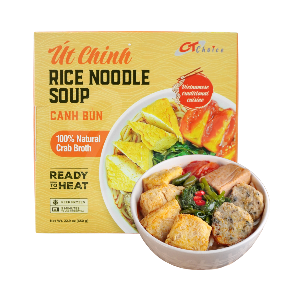 [CT Choice] Vietnamese Rice Noodle Soup 650g/ Canh Bún
