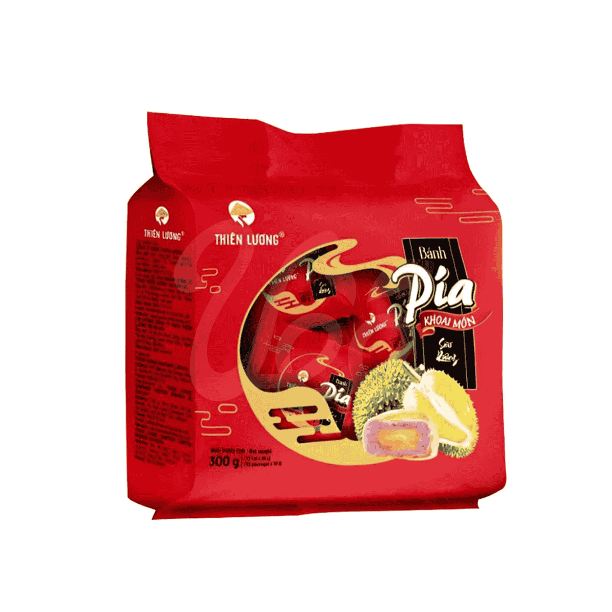 [Thien Luong] Pia Cake – Taro, Durian & Salted Egg Yolk 300g