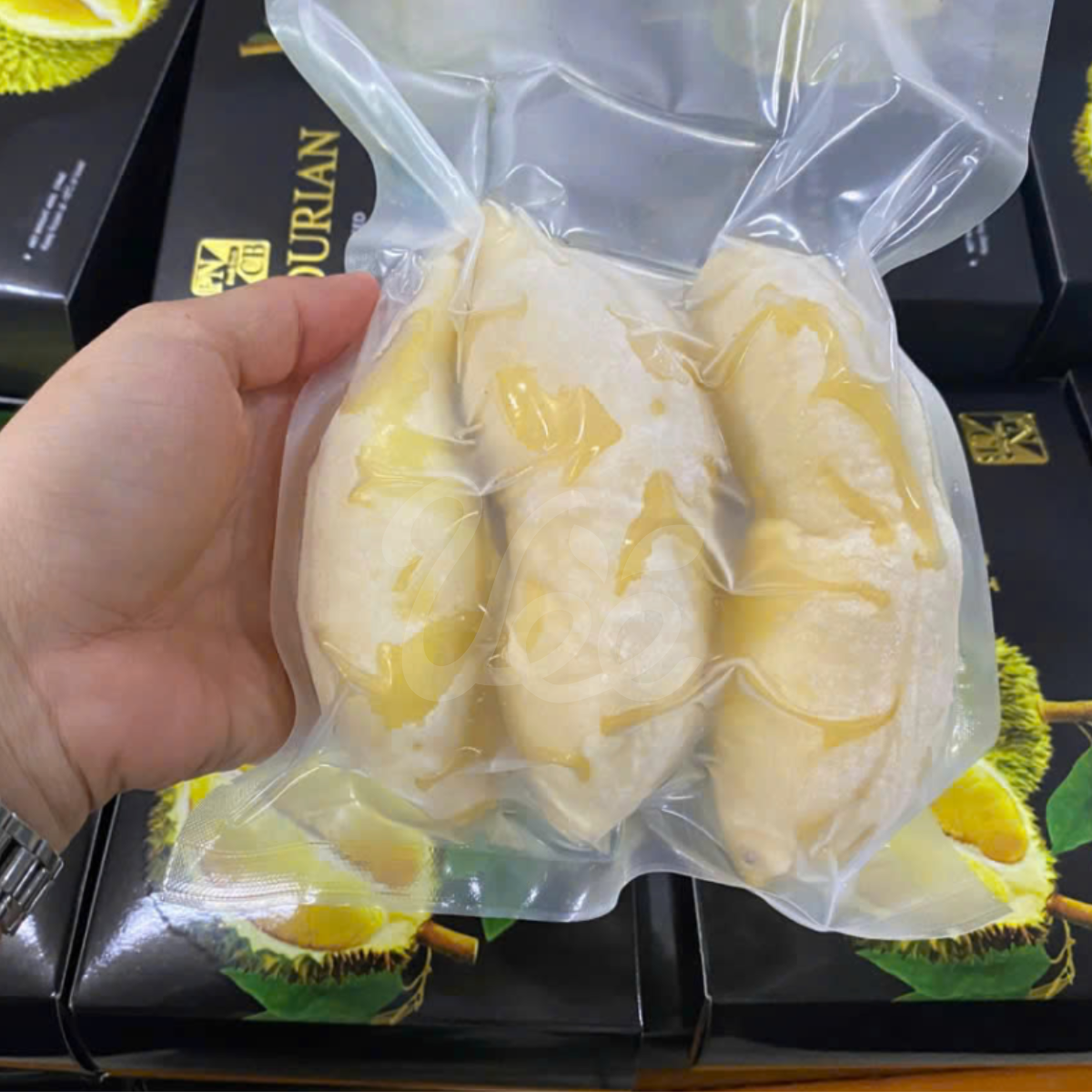 [PNCB] Ri6 Durian with Seed 400g/ Sầu Riêng Ri6 tách sẵn hộp