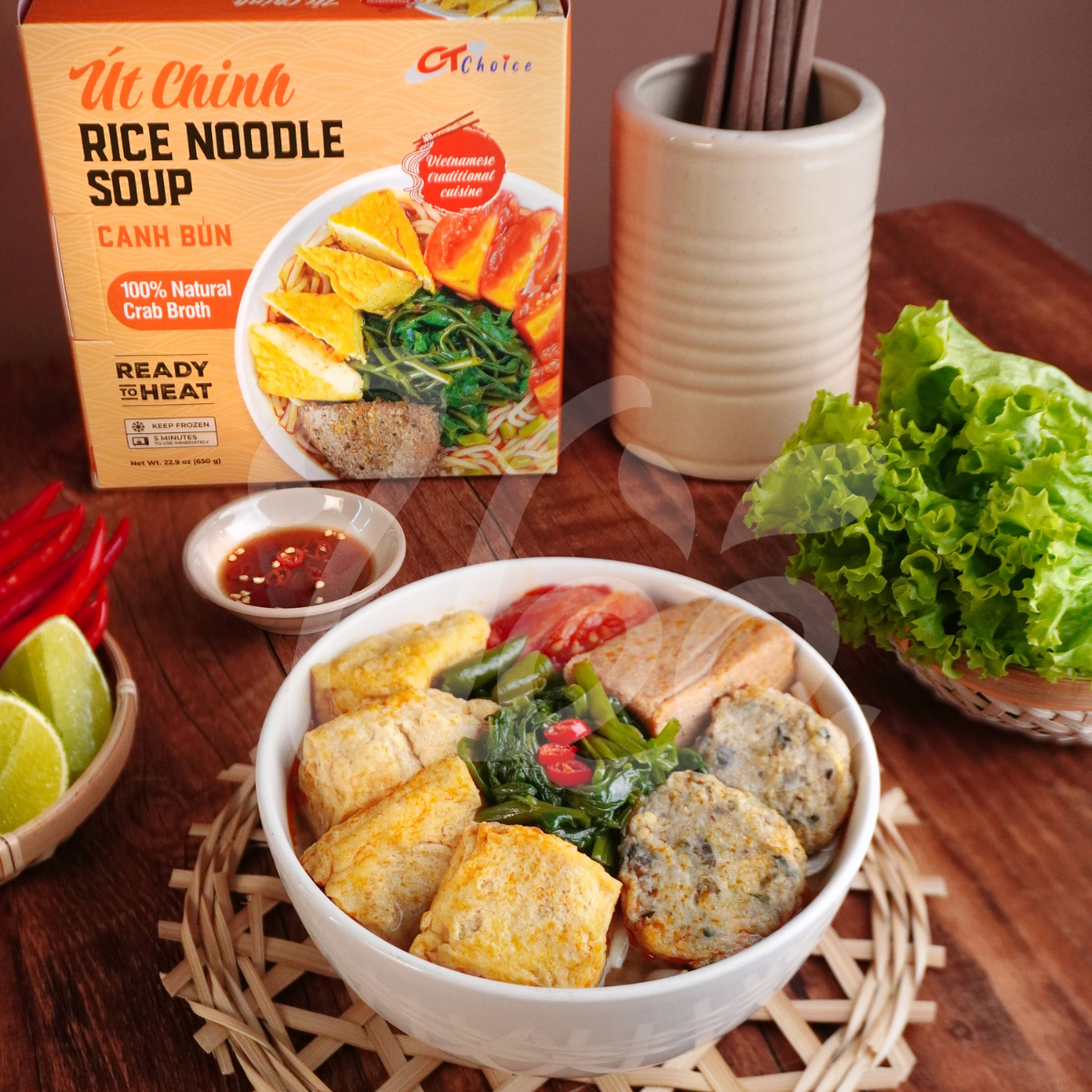 [CT Choice] Vietnamese Rice Noodle Soup 650g/ Canh Bún