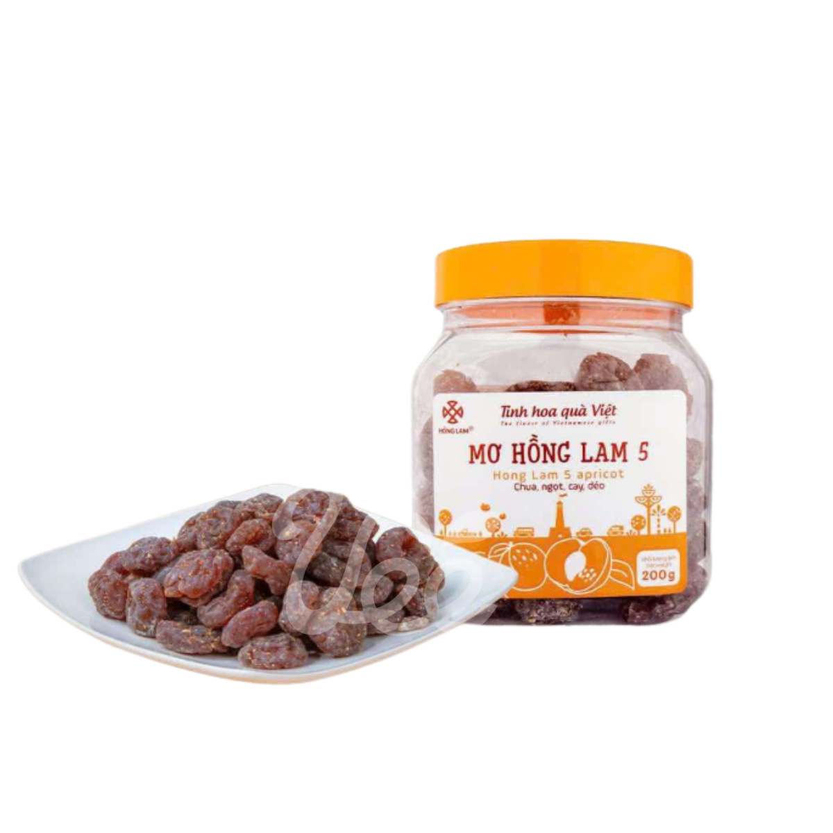 [Hong Lam] Preserved Apricots 200g Jar