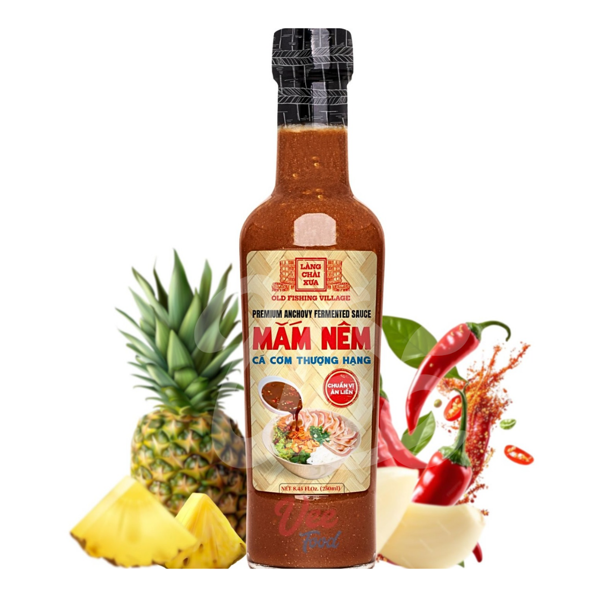[Lang Chai Xua] Premium Anchovy Sauce 250ml