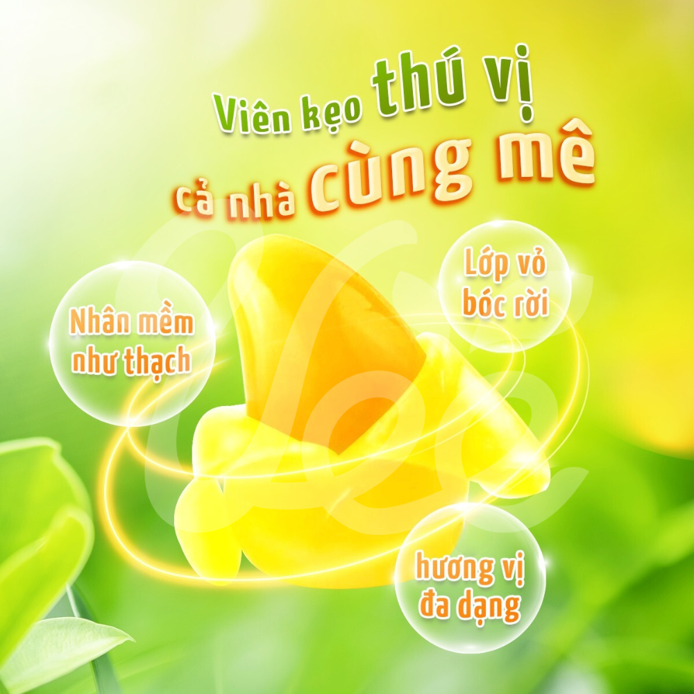 [My Style] Kẹo Dẻo Bóc Vỏ Vị Xoài My Style 120g