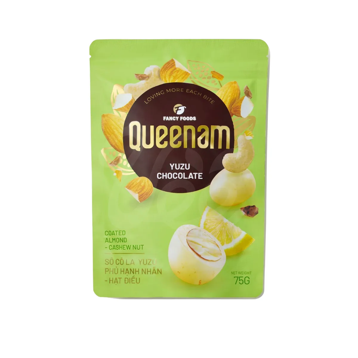 [Queenam] Mixed Chocolate Nuts 8 Flavors Pack 75g