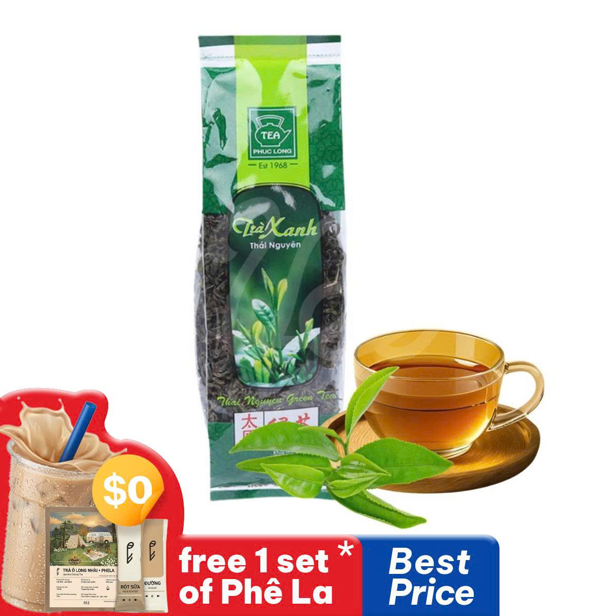 [Phuc Long]Thai Nguyen Green Tea 100g
