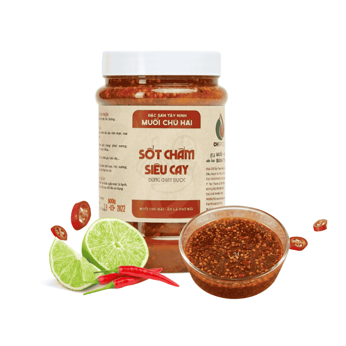[Chu Hai] Super Spicy Dipping Sauce 500g