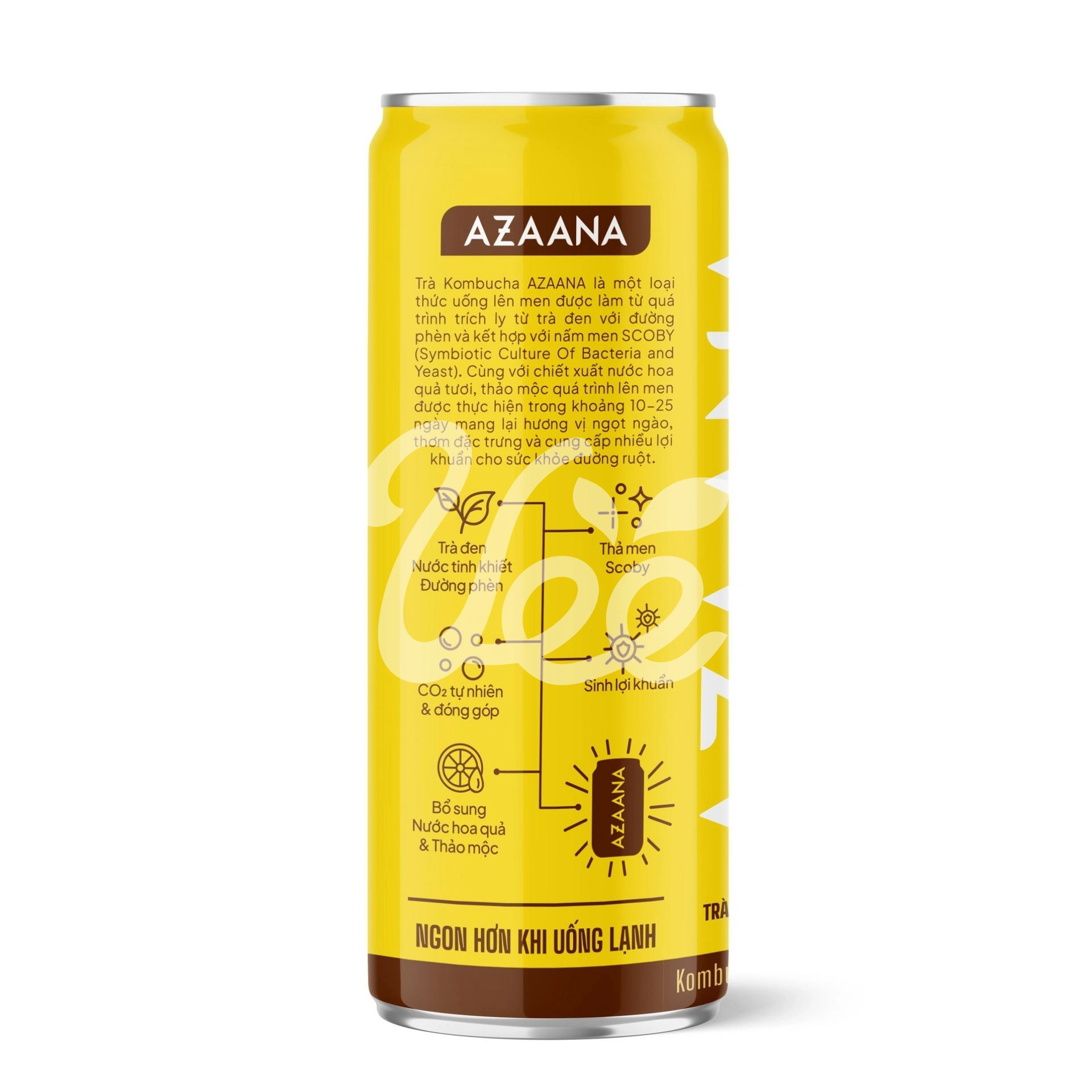 [Azaana] Kombucha Dracontomelon Ginger 330ml