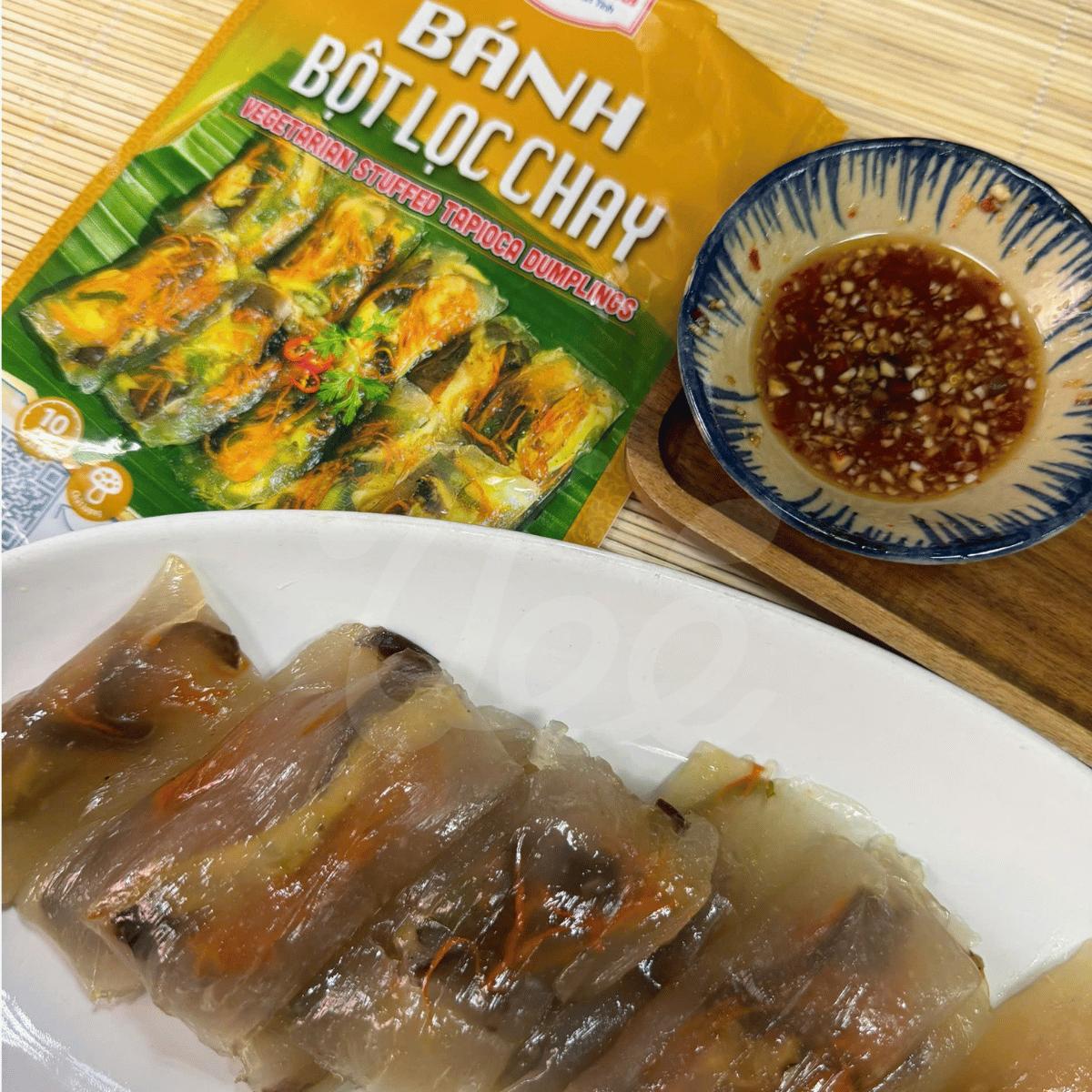 [Song Huong] Stuffed Tapioca Dumplings Veggies (300g)/ Bánh Bột Lọc Chay
