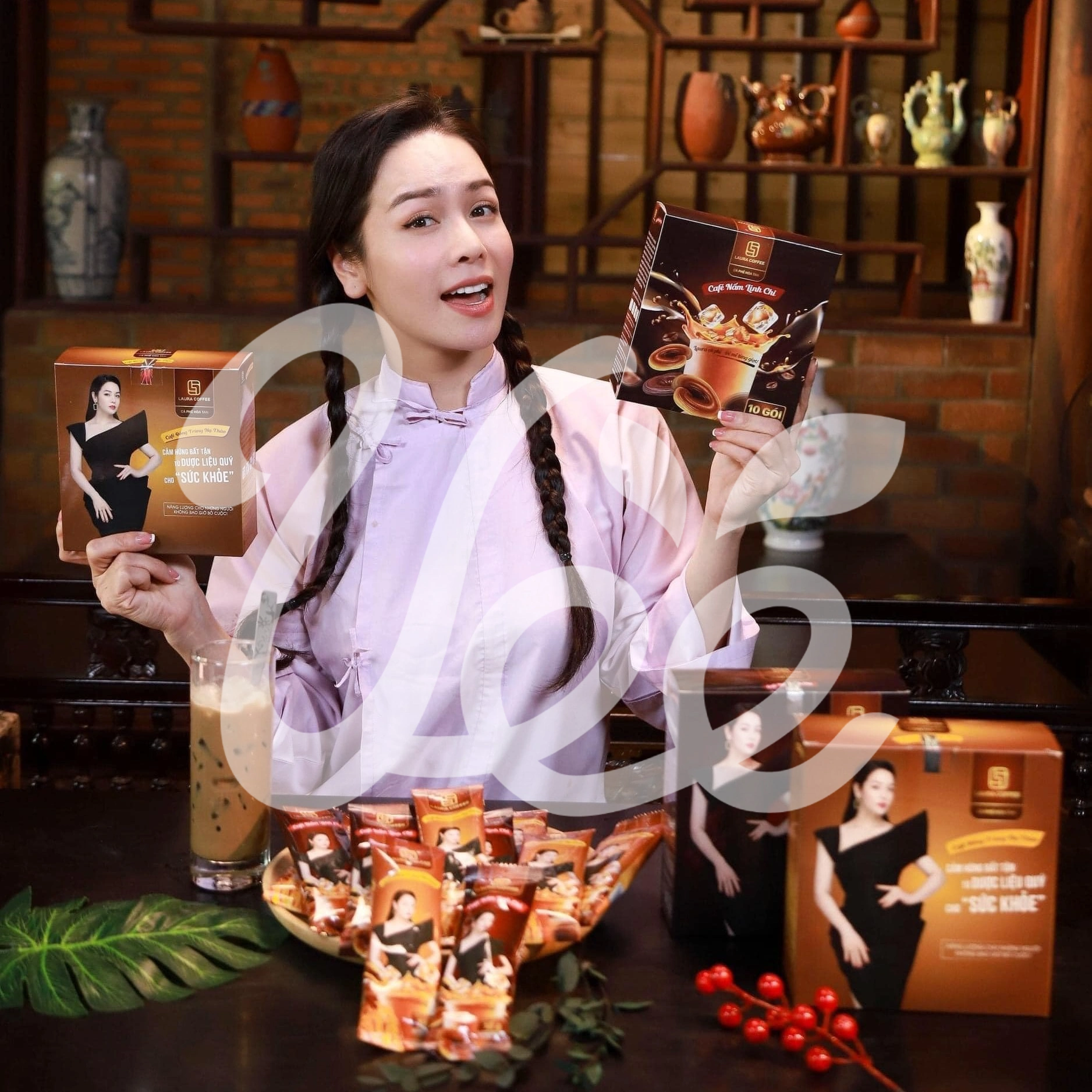 [Nhat Kim Anh] Cordyceps Herbal Coffee 180g
