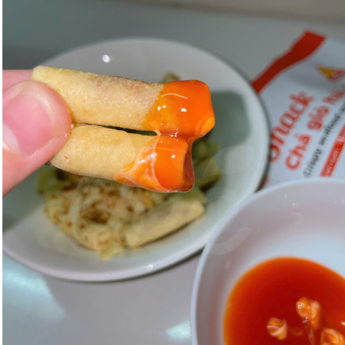 [VISSAN] Seafood Spring Roll Snack 100g/ Chả Giò Hải Sản Snack túi