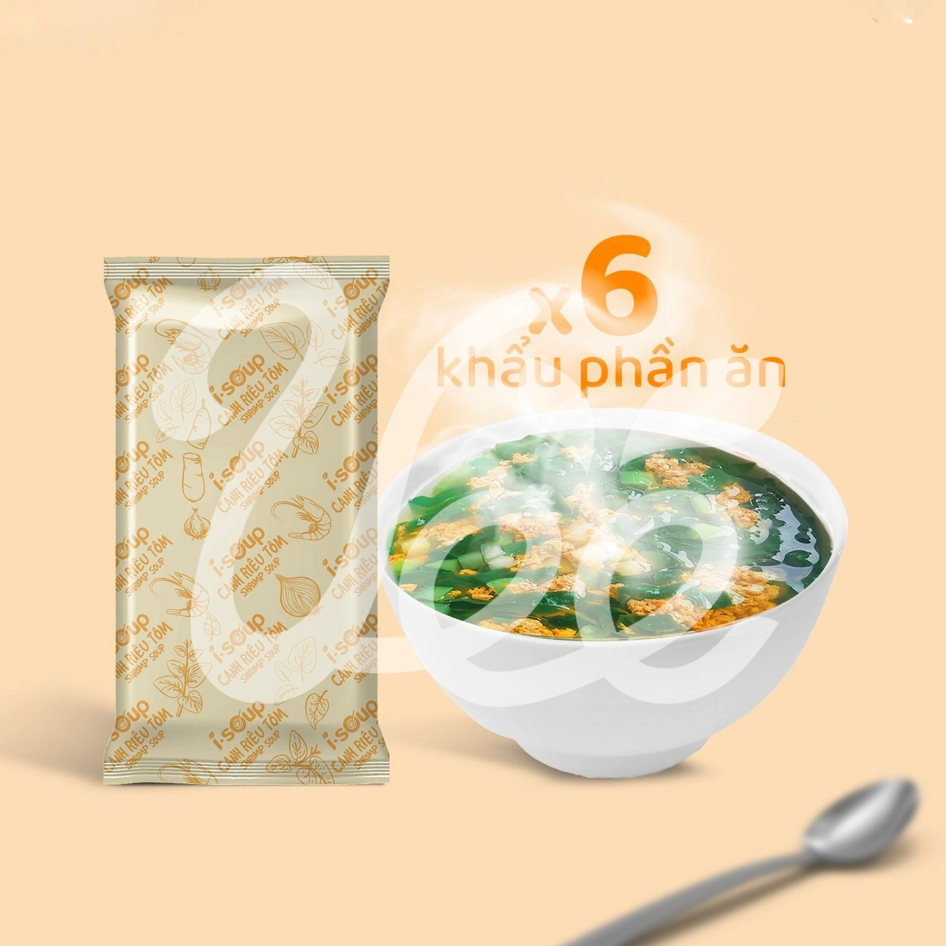 [iSoup] Instant Shrimp Sour Soup Seasoning 42g