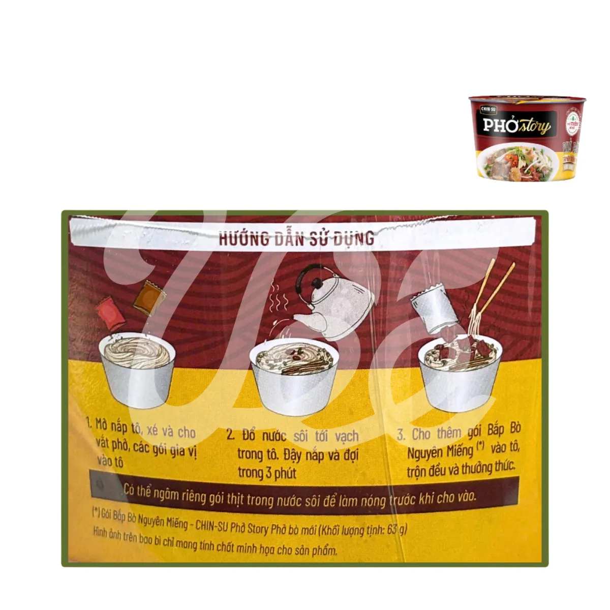 Phở Bò Story Chinsu 65g