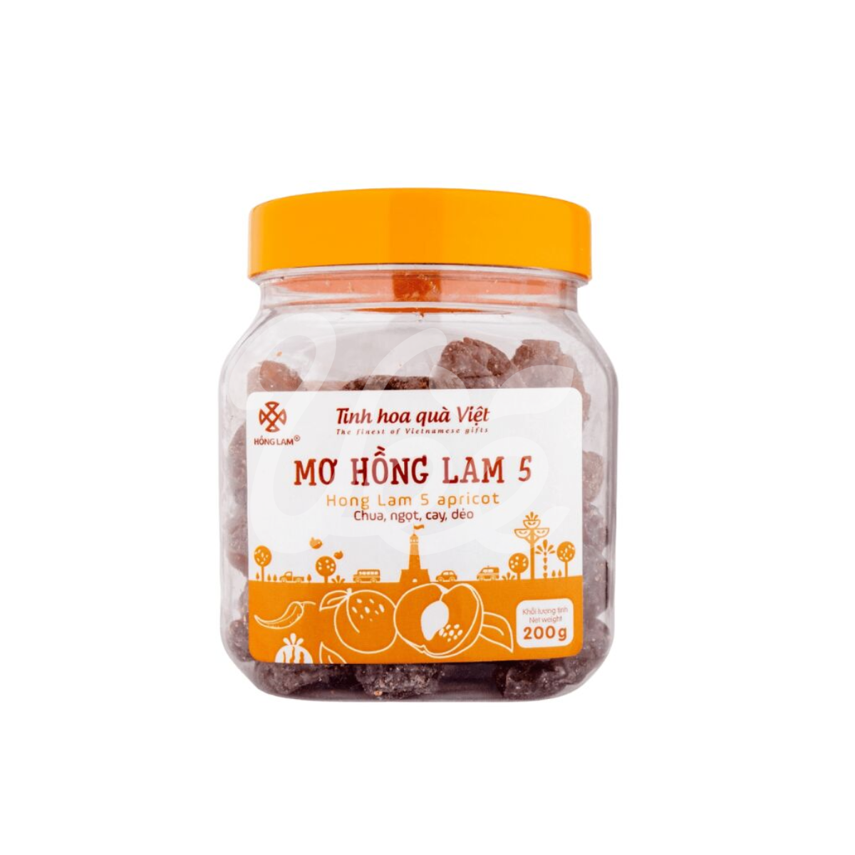 [Hong Lam] Preserved Apricots 200g Jar