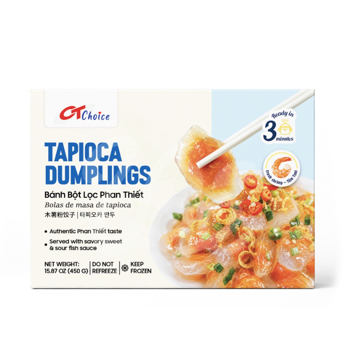 [CT Choice] Phan Thiet Rice Dumpling Cake 450g/ Bánh Bột Lọc Phan Thiết