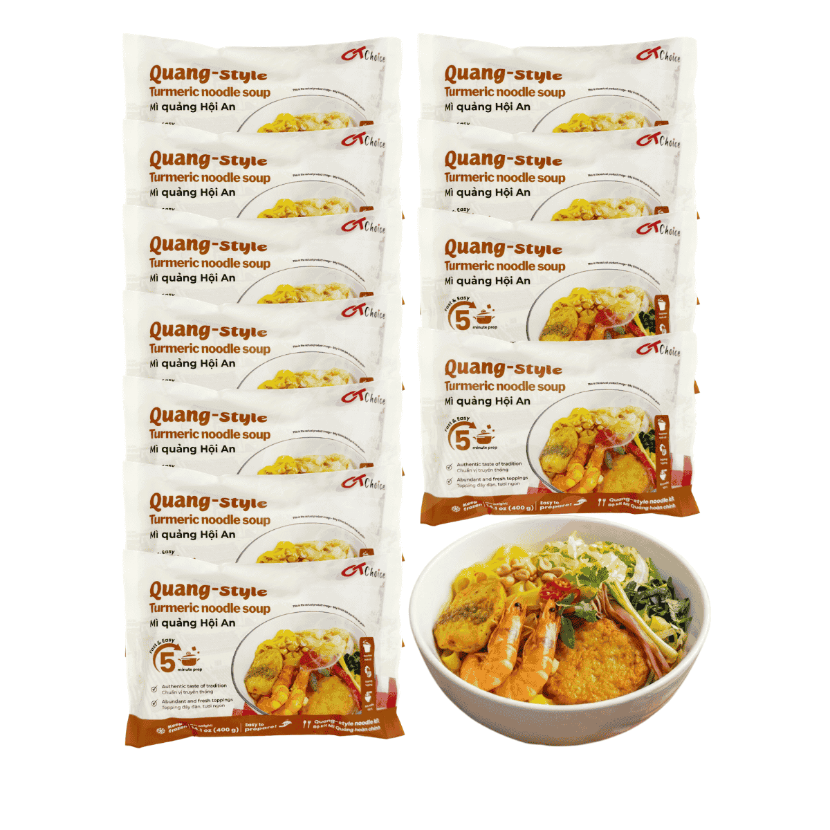 [CT Choice] Quang Noodle 400g/ Mì Quảng