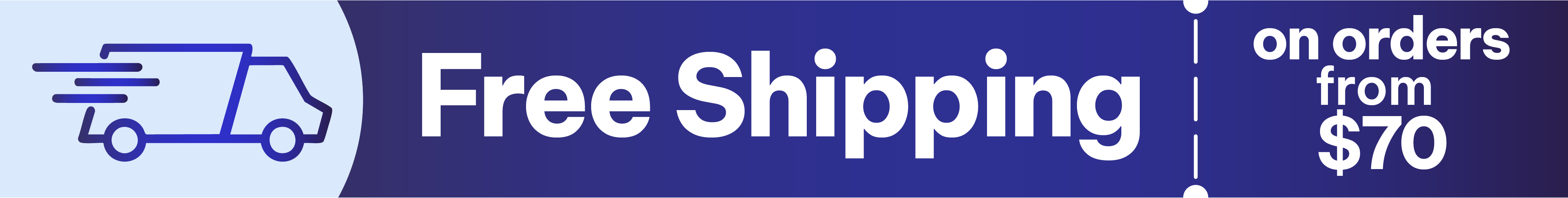 Shipping Banner