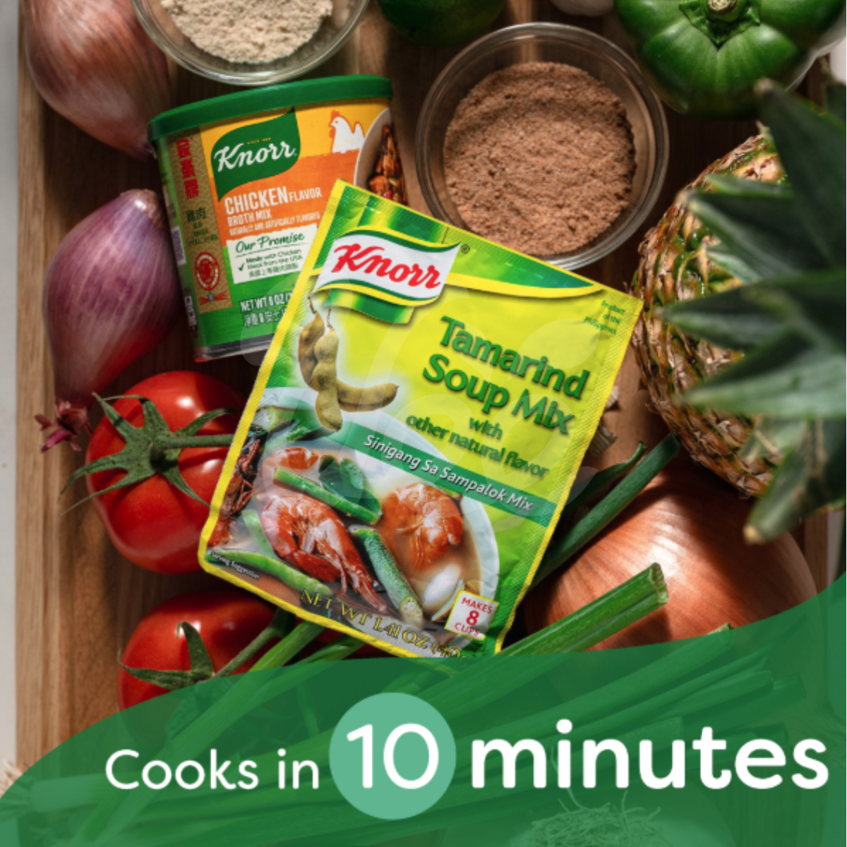 [KNORR] Tamarind Flavor Seasoning Powder 40g