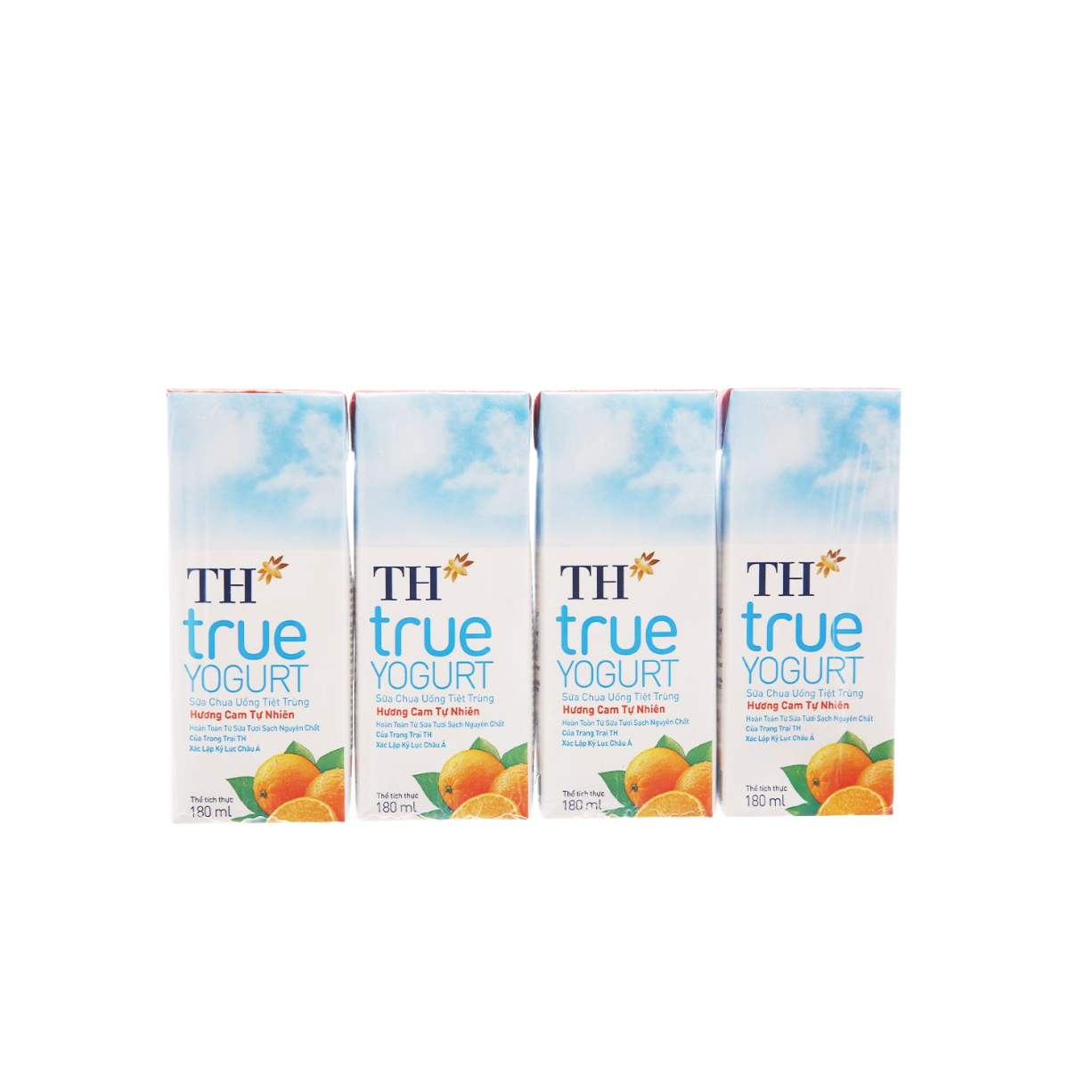 [TH True] Yogurt UHT Drink Orange FLV 180ml