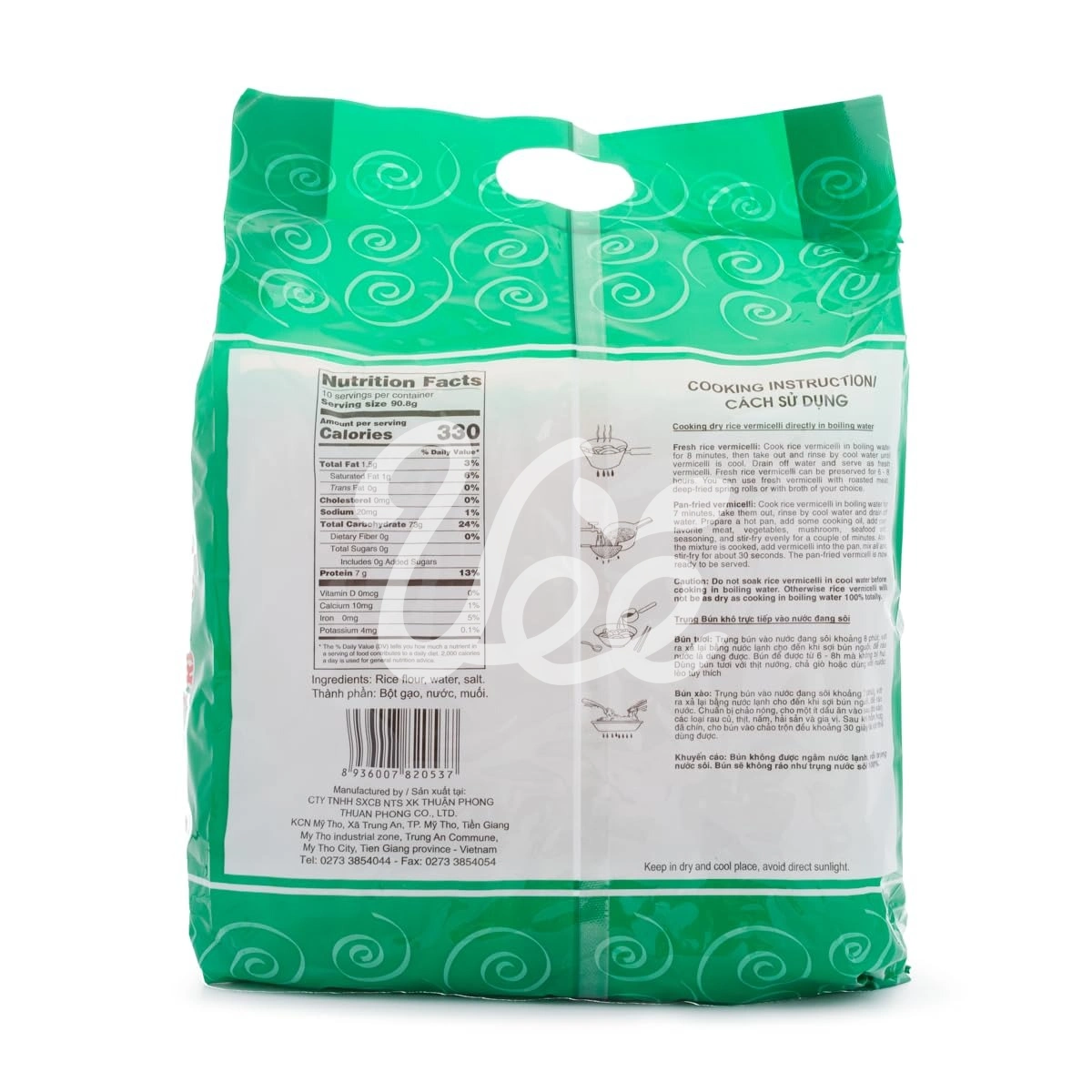 Bún Tươi Truyền Thống Ba Cây Tre 908g