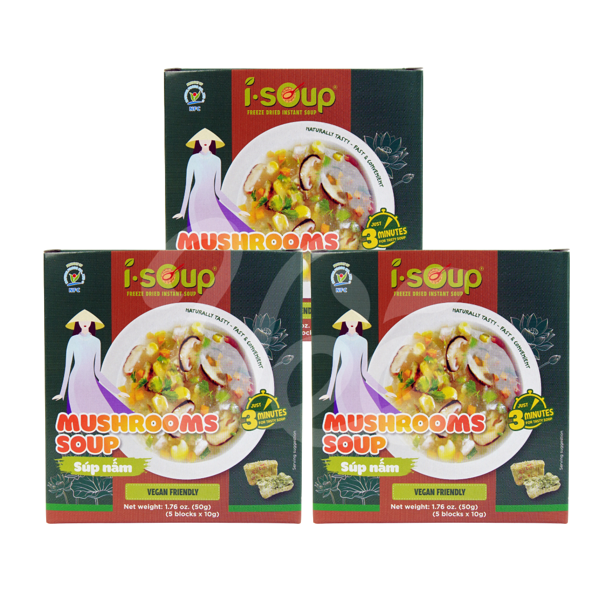 [ISOUP] Mushroom Soup 50g