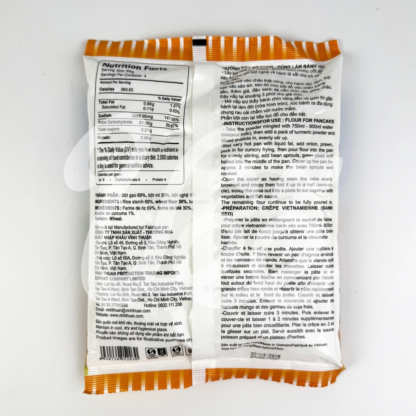 [Vinh Thuan] Banh Xeo Flour 400g
