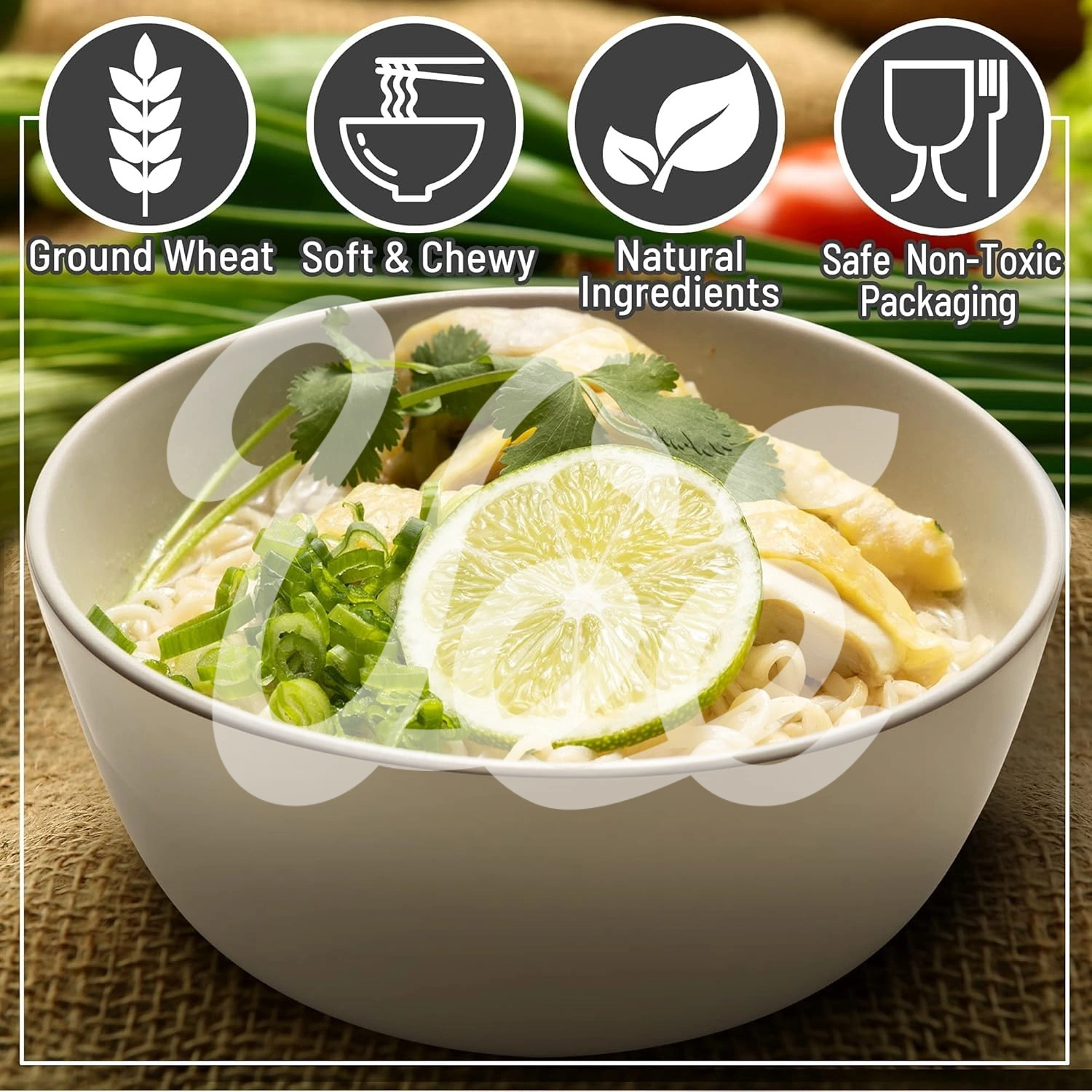 [Vi Huong] Lemon Leaf Chicken Noodle 65g