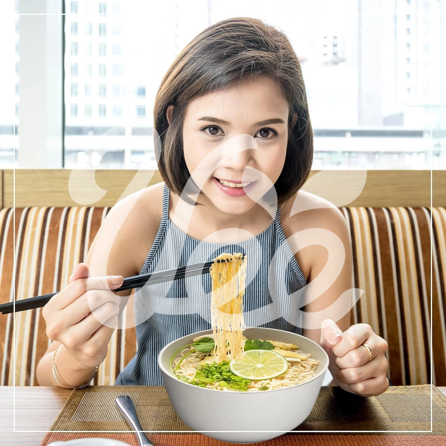 [Vi Huong] Lemon Leaf Chicken Noodle 65g