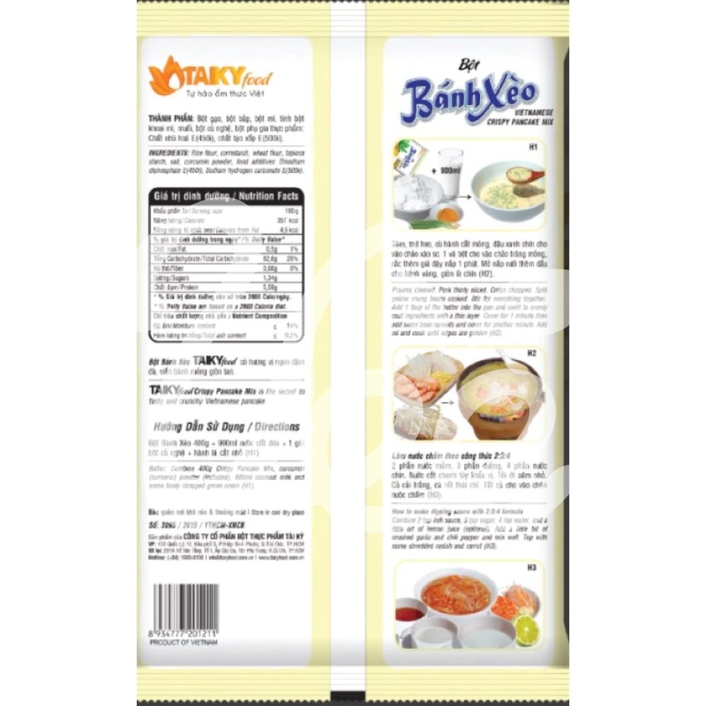 [Tai Ky] Banh Xeo Flour 400g