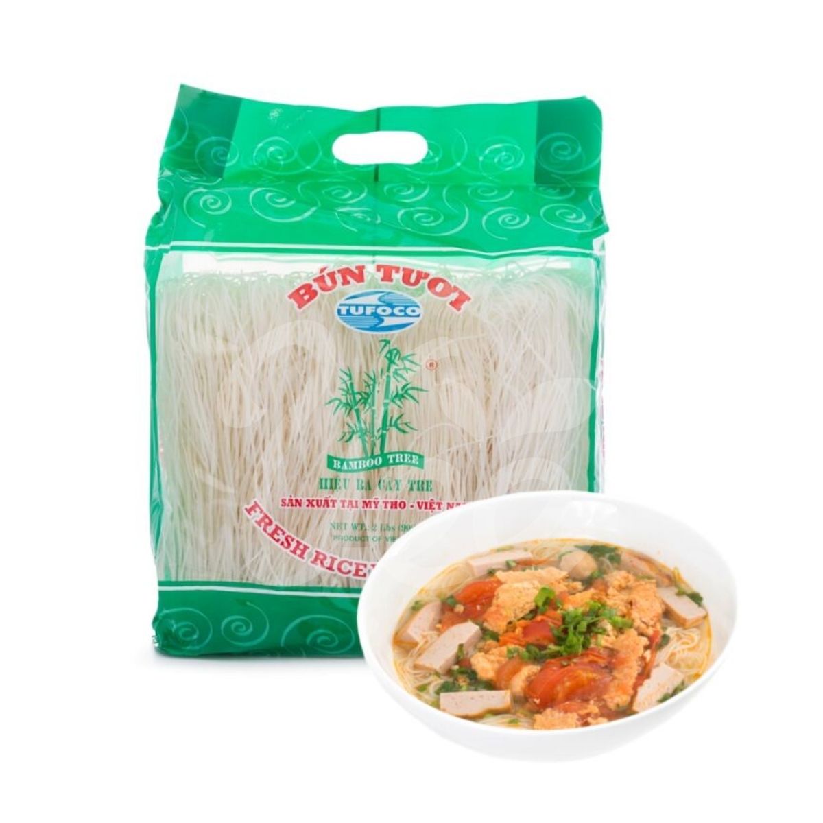 Bún Tươi Truyền Thống Ba Cây Tre 908g