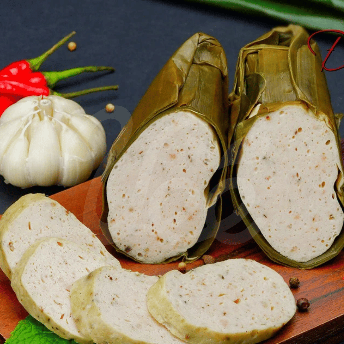 [ĐOÀN] Fully Cooked Sausage with Pork and Black Pepper 160g/ Chả Huế