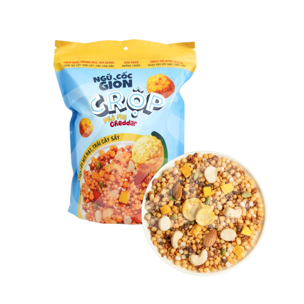 [Viet Thai] Crop Cheese Cheddar 600g