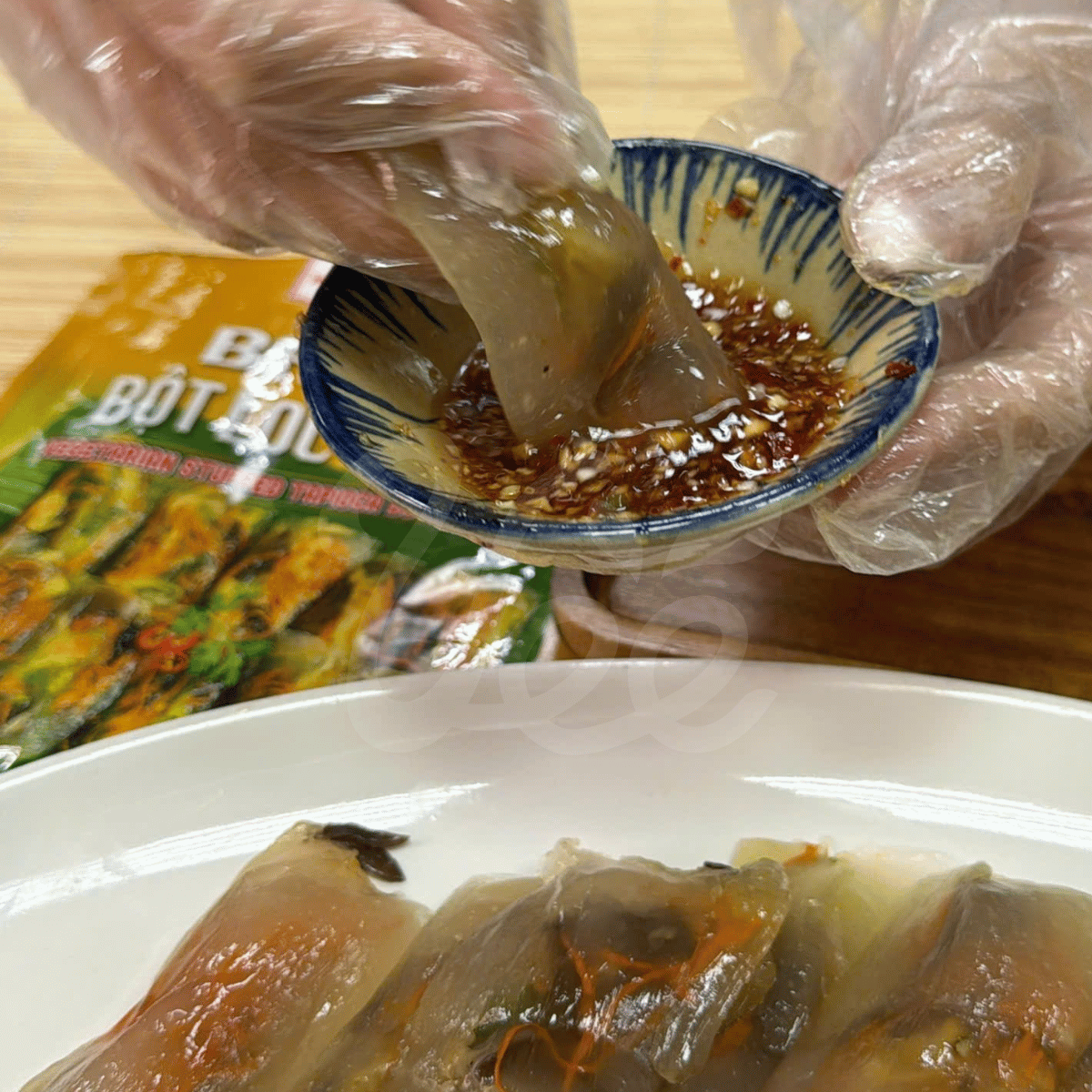 [Song Huong] Stuffed Tapioca Dumplings Veggies (300g)/ Bánh Bột Lọc Chay