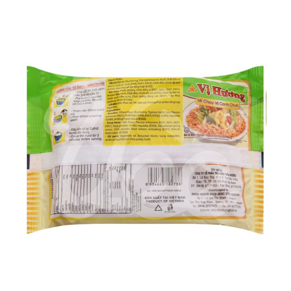 [Vi Huong] Vegetarian Sour Soup Noodles 65g