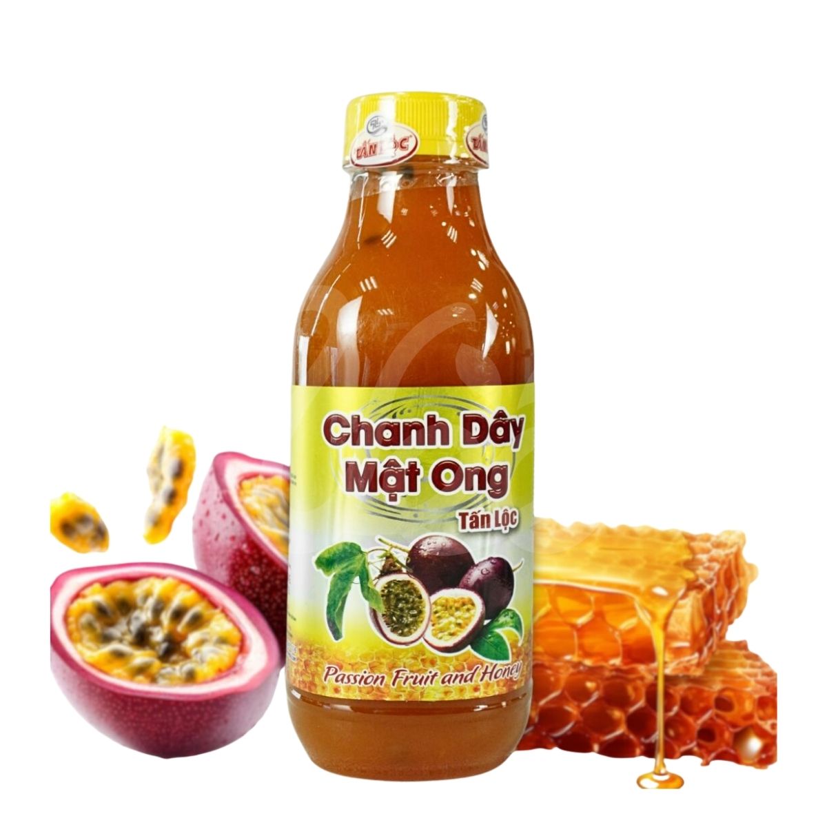 [Tan Loc] Natural Passion Fruit Honey Jar 680g