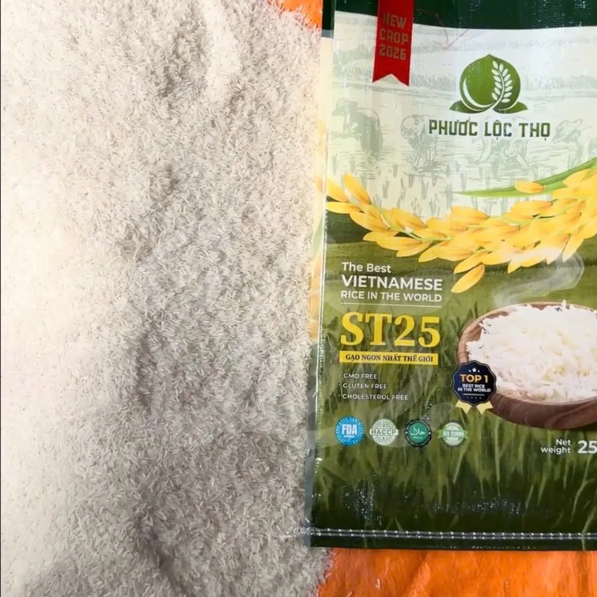 [Phuoc Loc Tho] ST25 Rice 25lbs