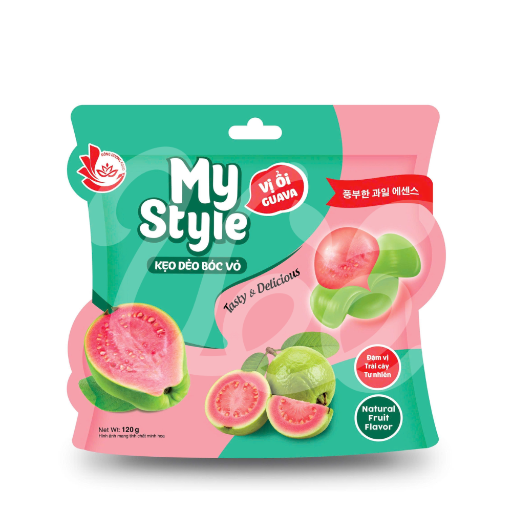 [My Style] Peeled Guava Gummy Candy 120g - VeeFood