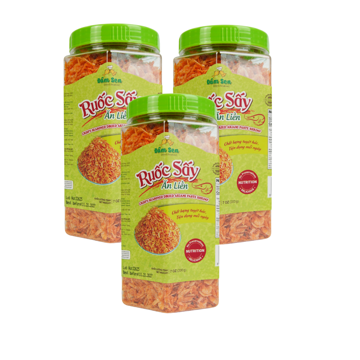 Ruốc Sấy Ăn Liền Đầm Sen 150g