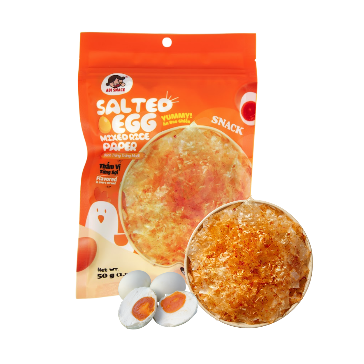 [ABI] Salted Egg Mixed Rice Paper 50g
