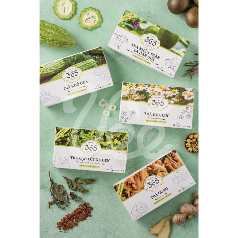 [Cozy] Natural Ginger Herbal Tea Bags 30g