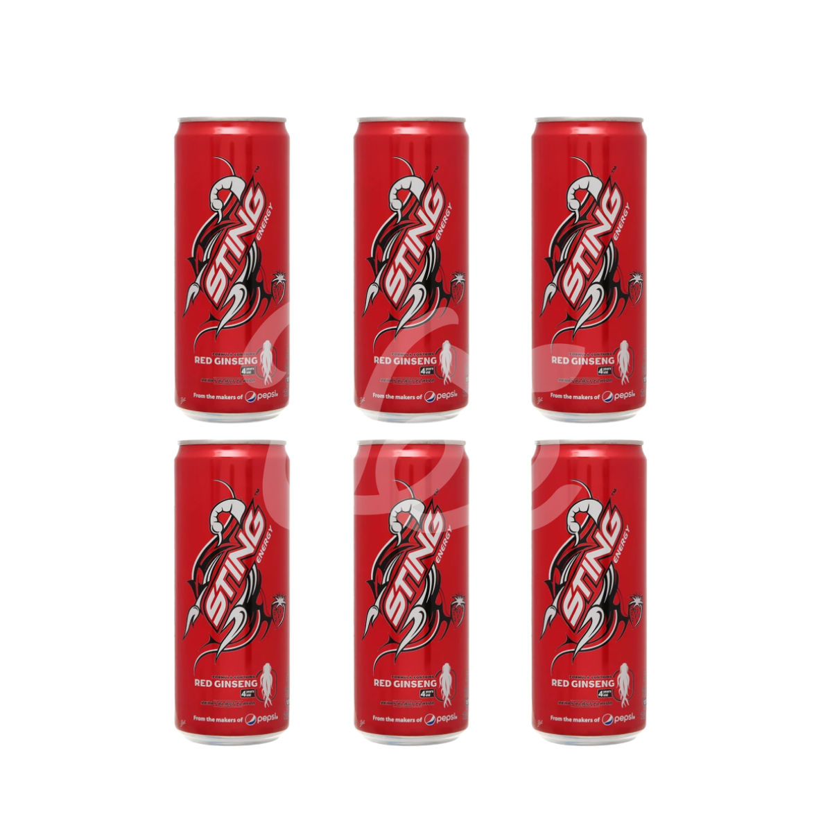 [Sting] Red Energy Drink 320ml x6 can