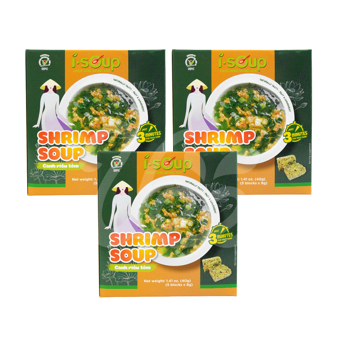 [ISOUP] Shrimp Soup 40g