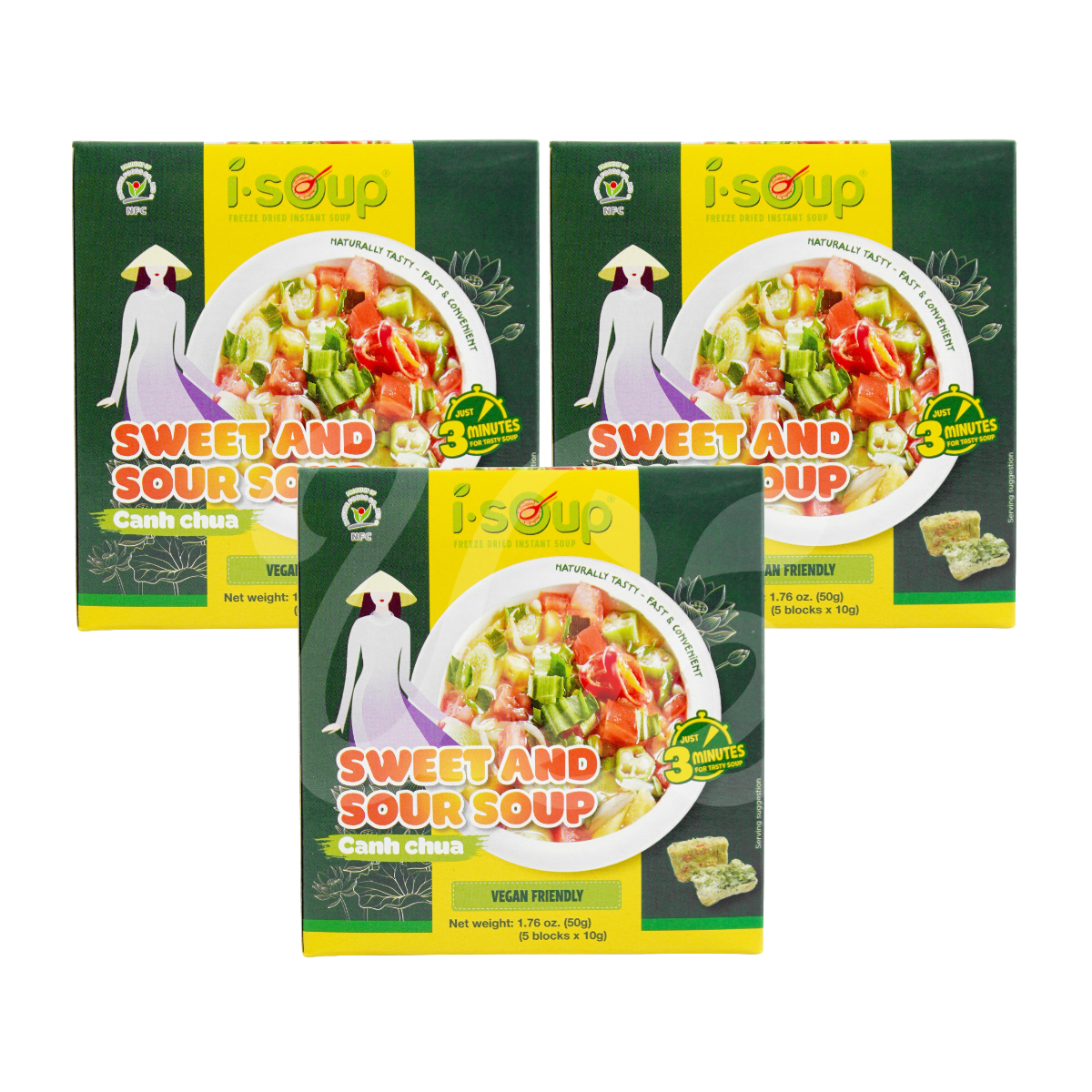 [ISOUP] Sweet and Sour Soup 50g (Canh Chua Chay)